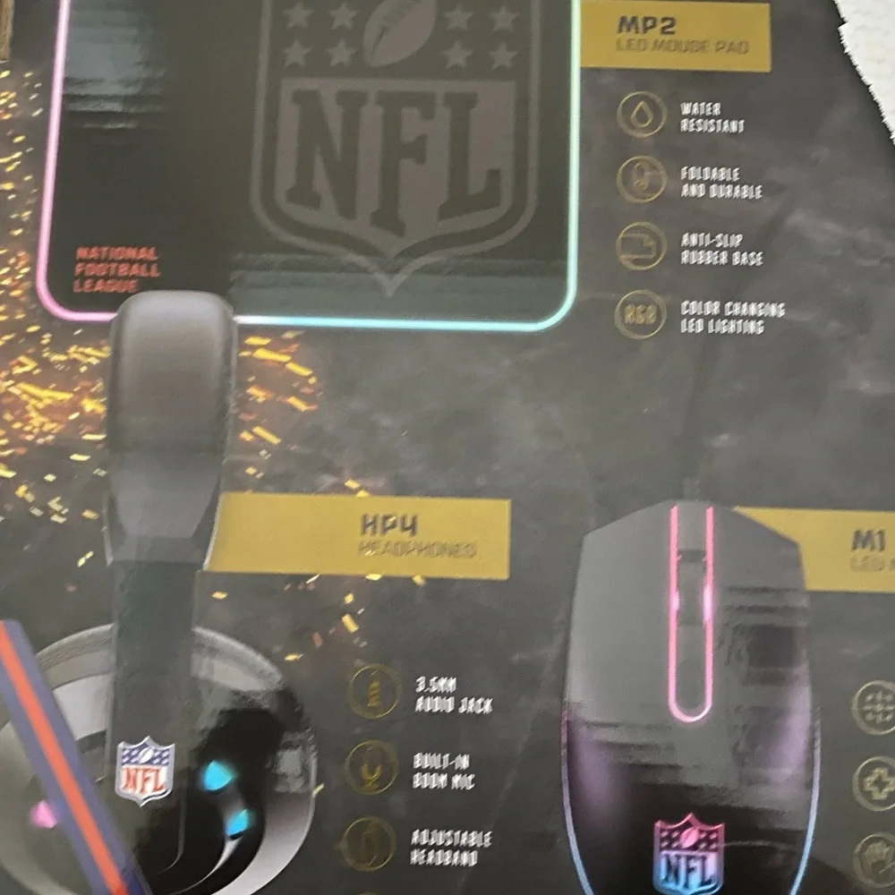 NFL Gridiron Battle Box, Las Vegas Raiders, LED color changing access…